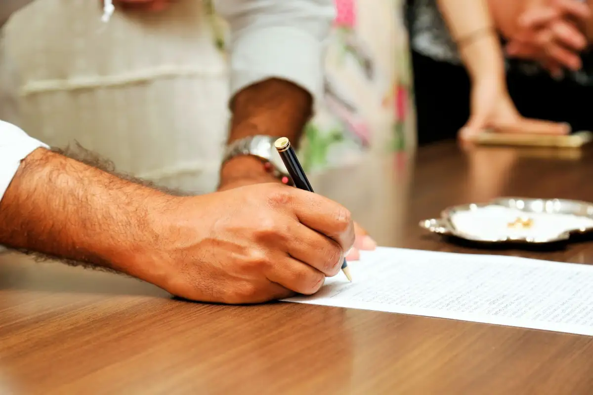 Signature d’un acte lors du règlement d’une succession
